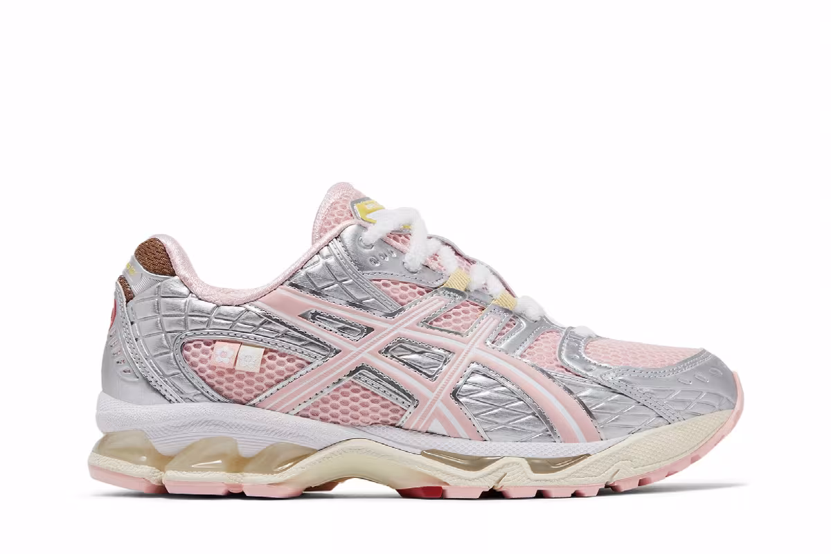 VANDYTHEPINK x atmos x ASICS Gel Nimbus 10.1 Strawberry, view 2