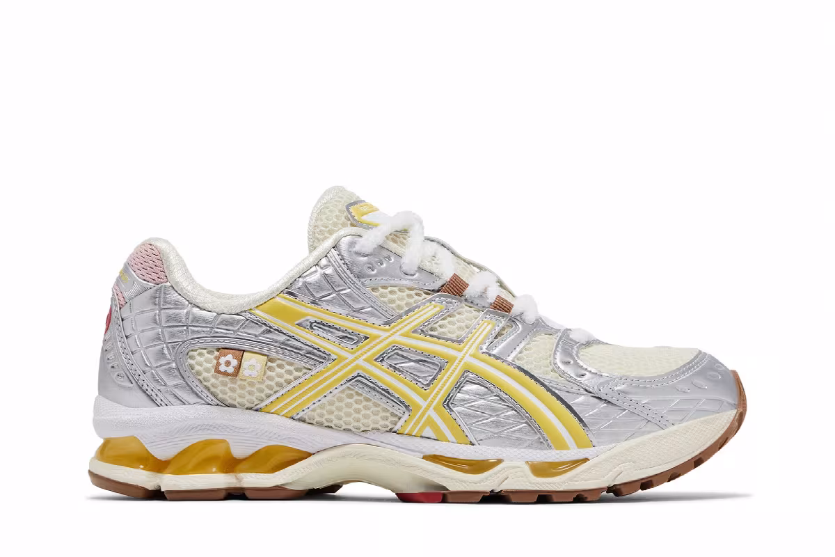 VANDYTHEPINK x atmos x ASICS Gel Nimbus 10.1 Banana Split, view 2