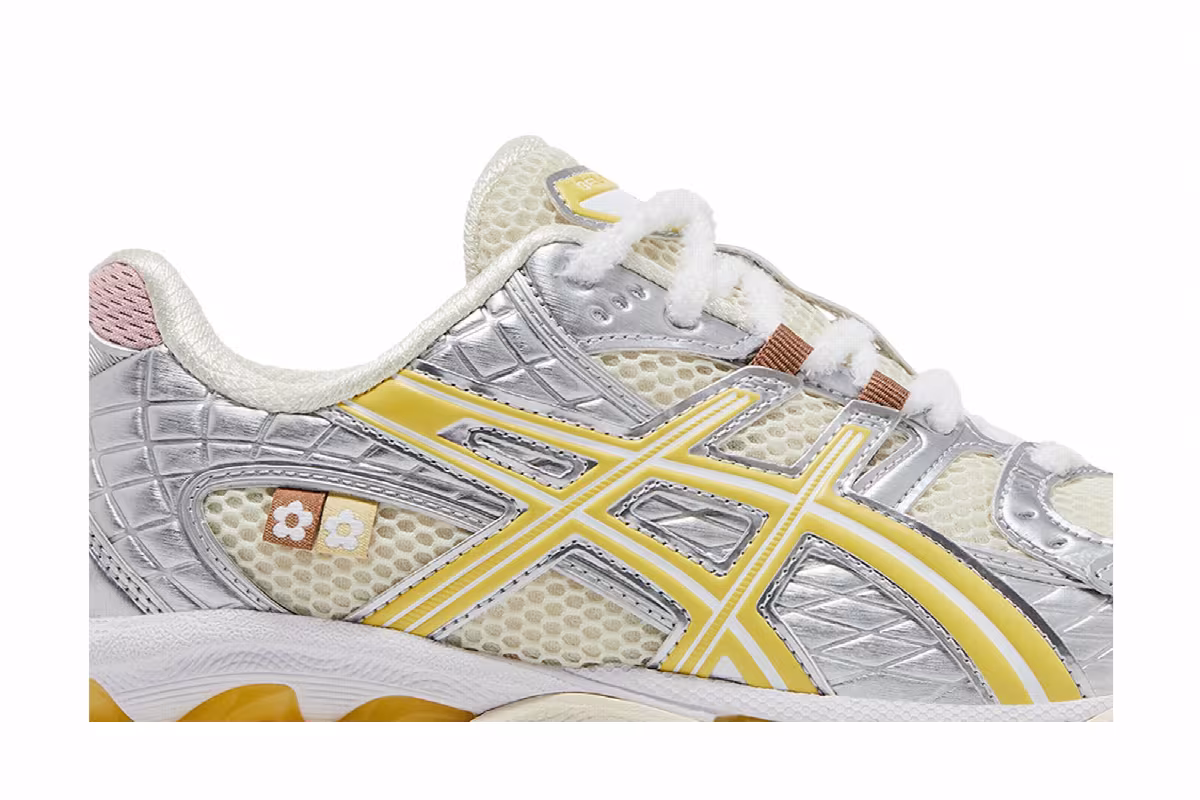 VANDYTHEPINK x atmos x ASICS Gel Nimbus 10.1 Banana Split, view 3