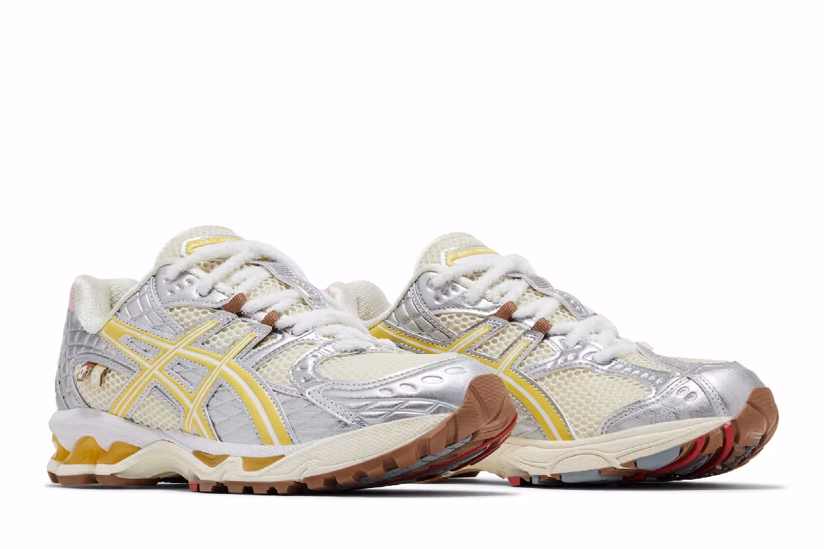 VANDYTHEPINK x atmos x ASICS Gel Nimbus 10.1 Banana Split, view 9