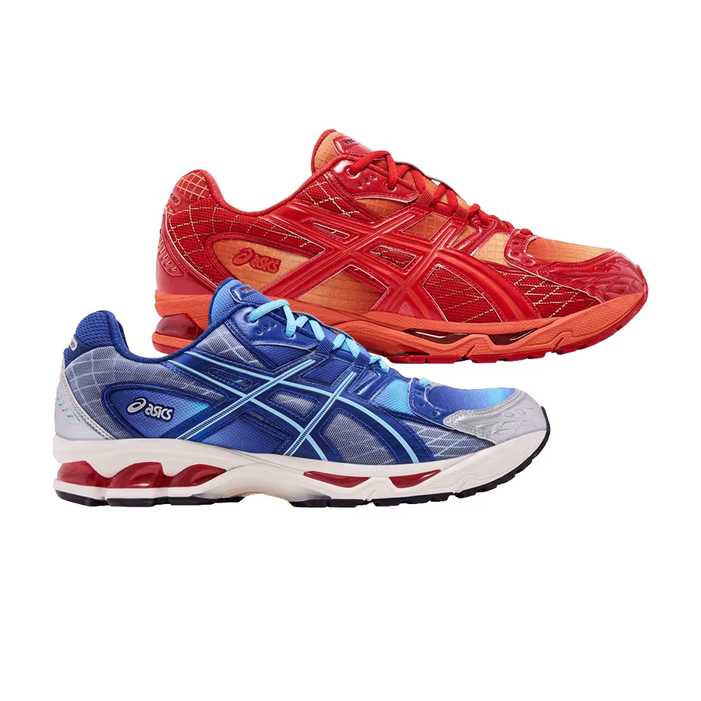 Marvel vs. Capcom x Kith x ASICS Gel Nimbus 10.1 Double Box - Iron Man vs. Mega Man With Comic Book