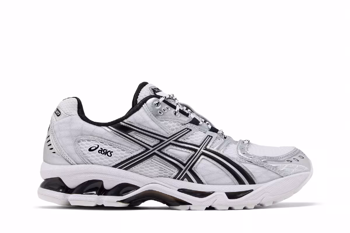 ASICS Gel Nimbus 10.1 White Black, view 2