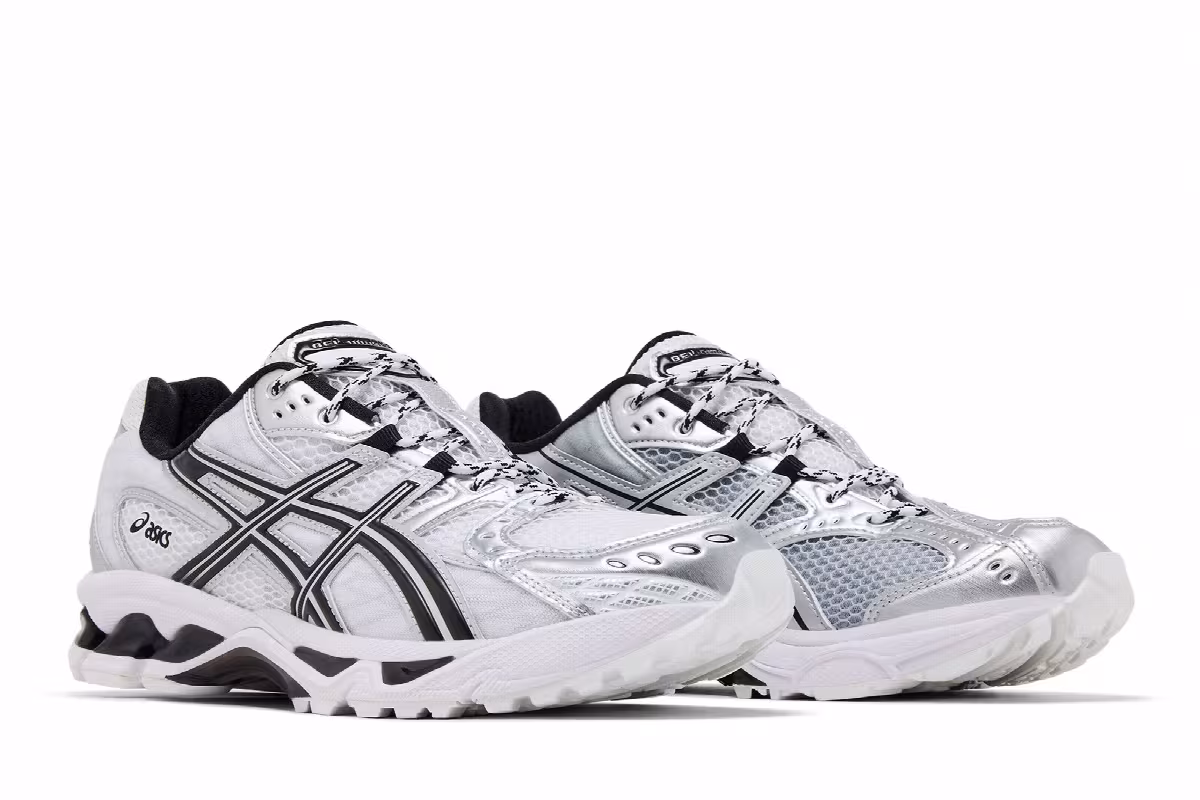 ASICS Gel Nimbus 10.1 White Black, view 9