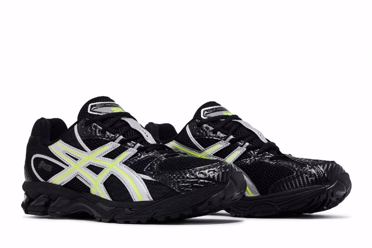 Kith x ASICS Gel Nimbus 10.1 Black Pure Silver, view 9