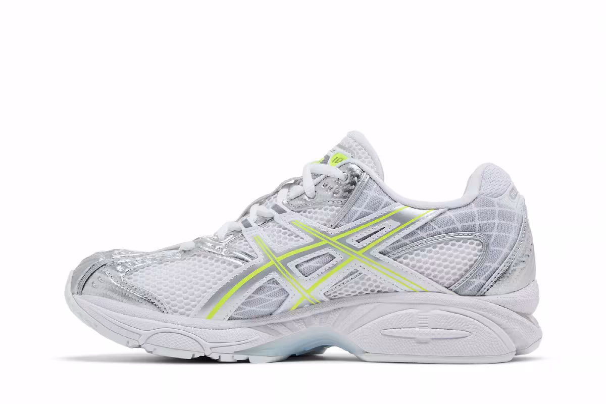 Kith x ASICS Gel Nimbus 10.1 White Pure Silver, view 4