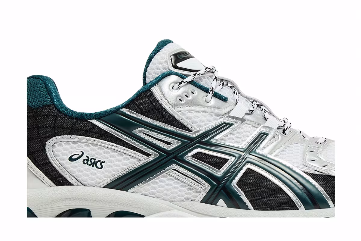 ASICS Gel Nimbus 10.1 White Saxon Green, view 3