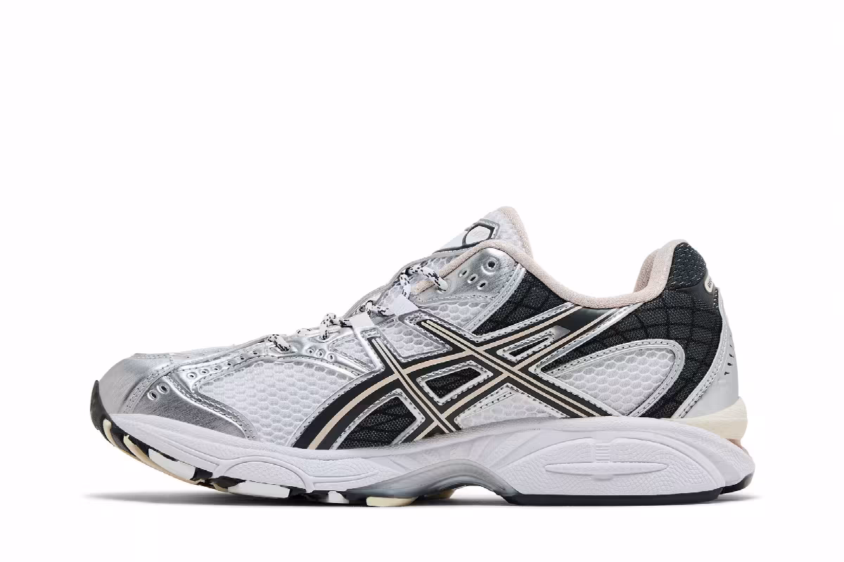ASICS Gel Nimbus 10.1 White Obsidian Grey, view 4