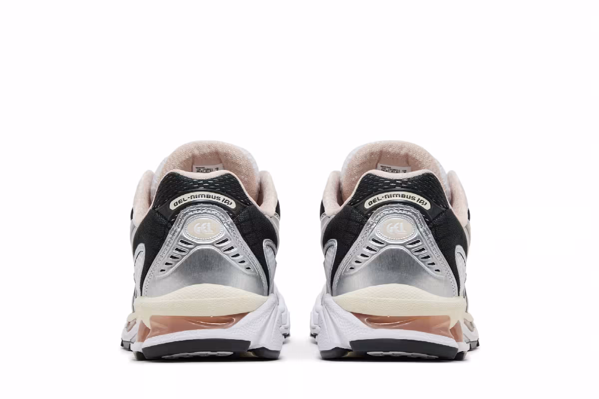 ASICS Gel Nimbus 10.1 White Obsidian Grey, view 7