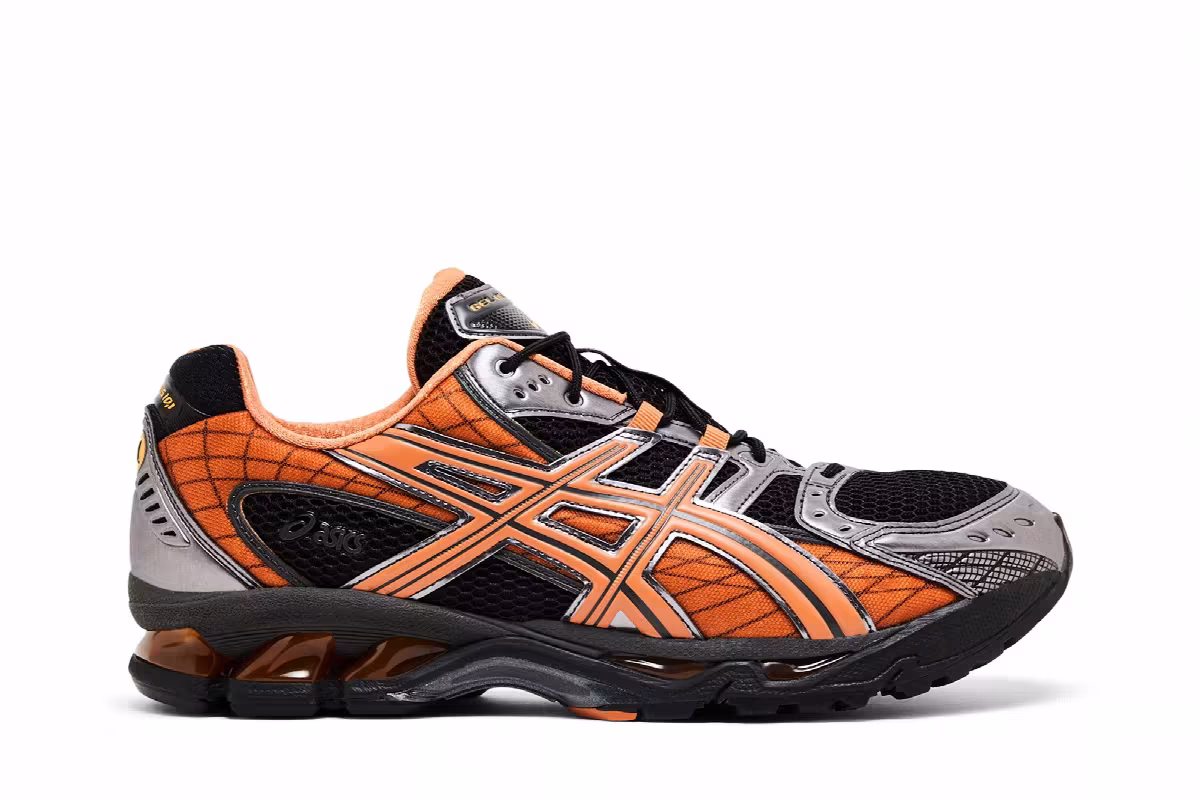 ASICS Gel Nimbus 10.1 Black Rust Orange, view 2