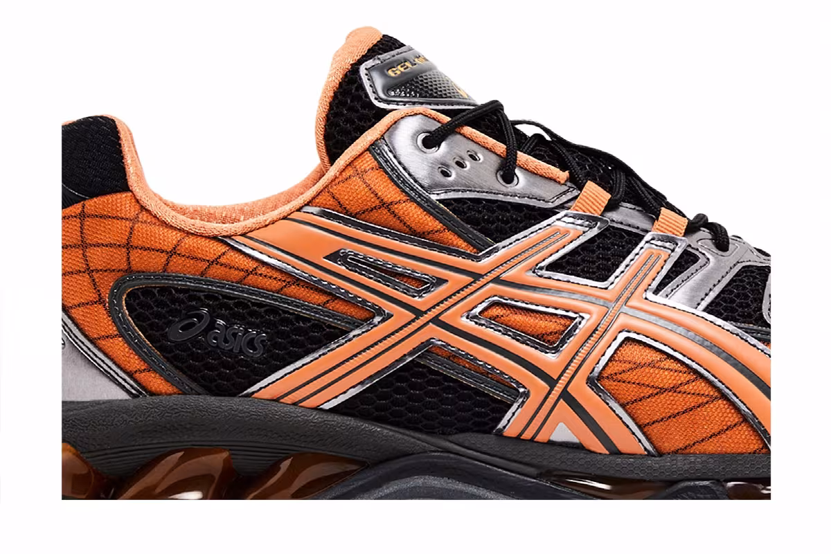 ASICS Gel Nimbus 10.1 Black Rust Orange, view 3
