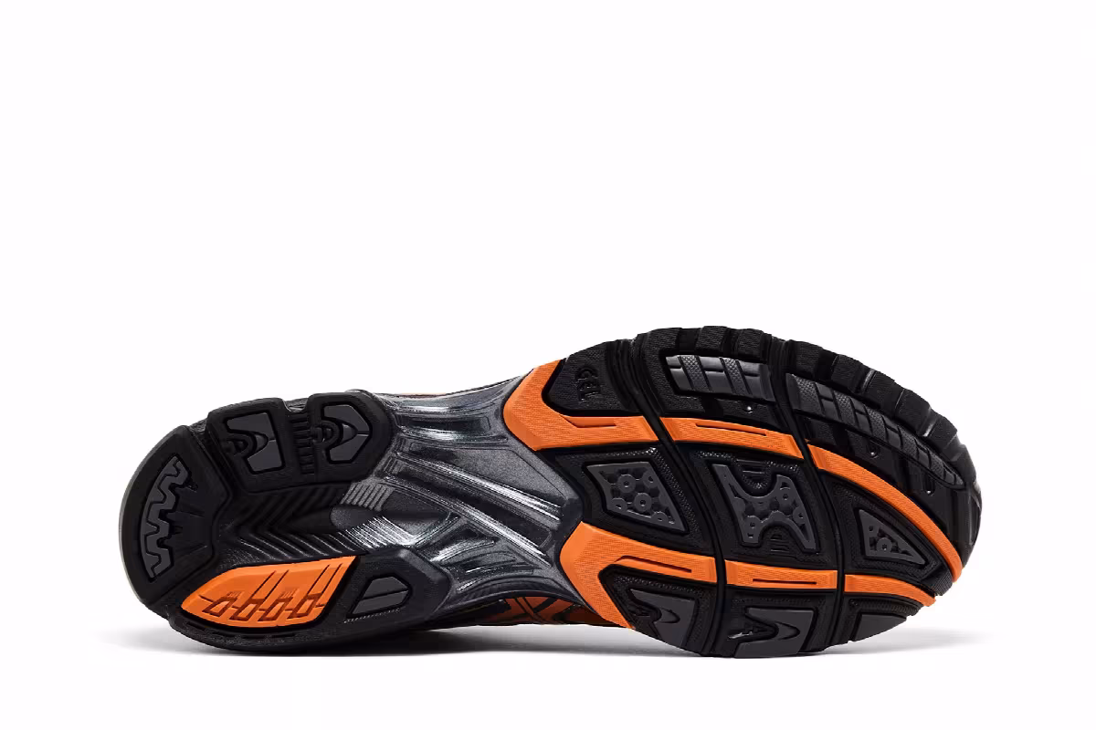 ASICS Gel Nimbus 10.1 Black Rust Orange, view 5