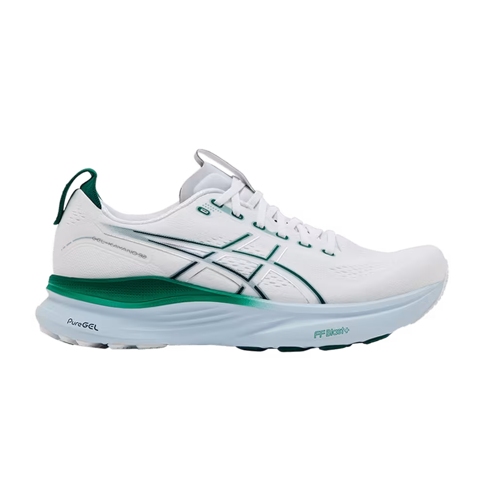 ASICS Gel Kayano 32 White Jasper Green