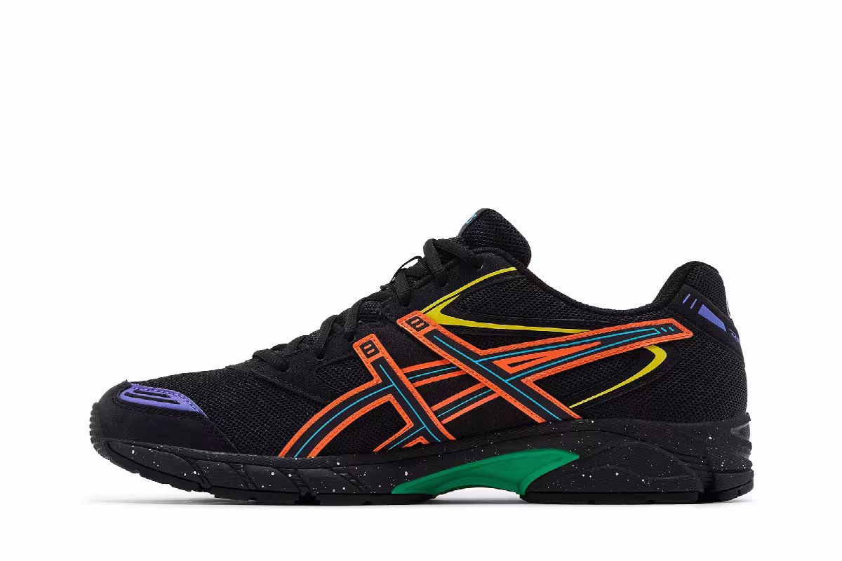 Stefon Diggs x ASICS Gel DS Trainer 14 Black Multi, view 4