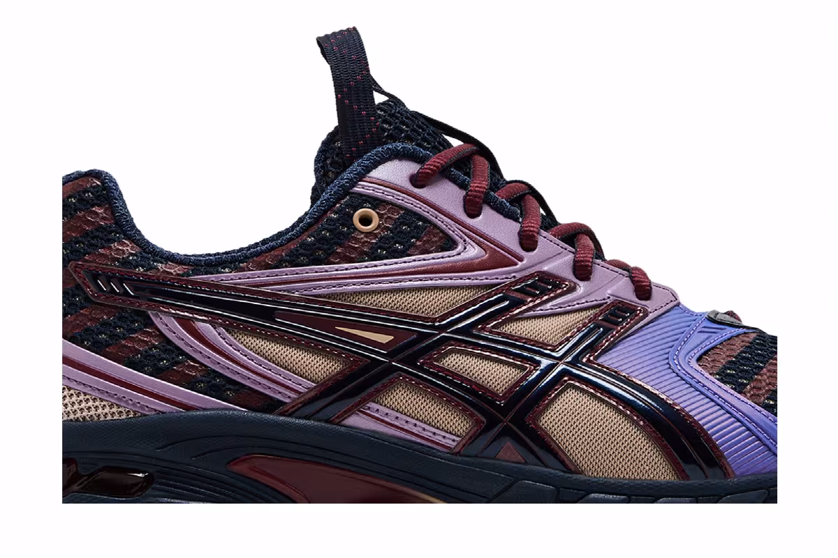 Kiko Kostadinov x ASICS UB9-S Gel DS Trainer 14 Midnight Purple Oxide, view 3