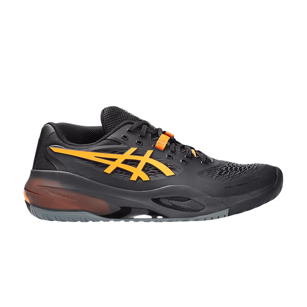 ASICS Gel Resolution X Black Shocking Orange