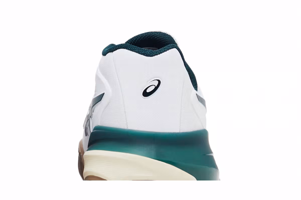 ASICS Gel Resolution X White Saxon Green, view 8