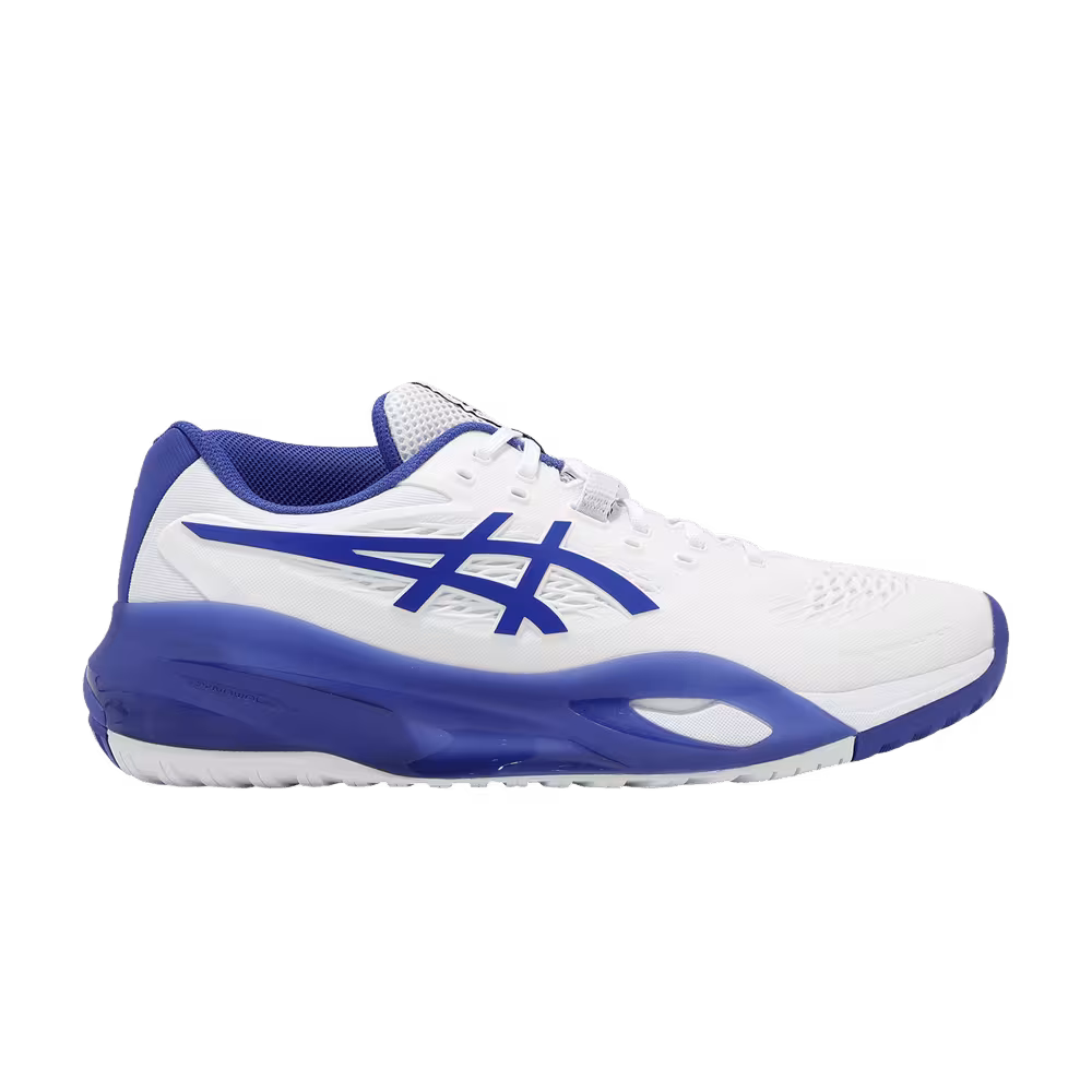 Asics Gel Resolution X Wide White Dark Cobalt