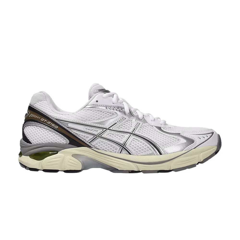 ASICS GT 2160 White Brown Soft Yellow