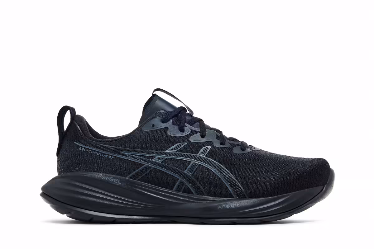 ASICS Gel Cumulus 27 Black Carrier Grey, view 2