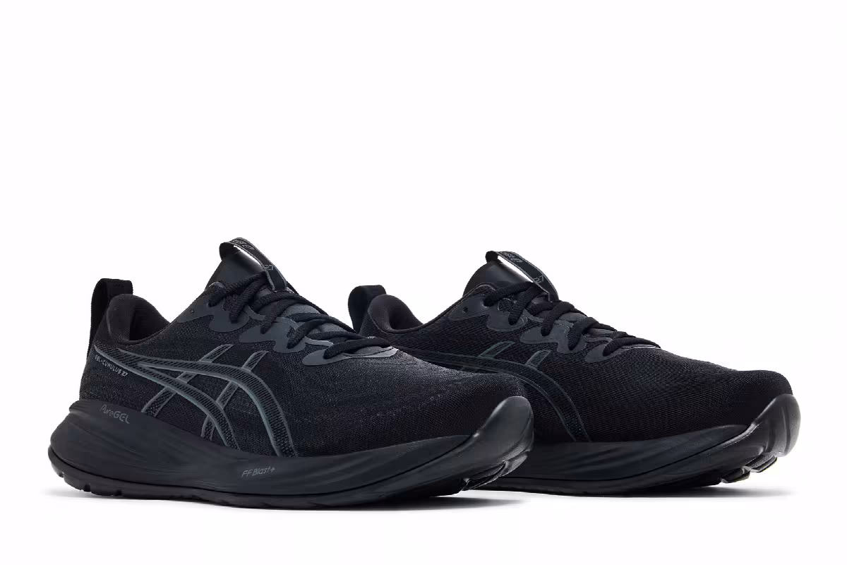 ASICS Gel Cumulus 27 Black Carrier Grey, view 9