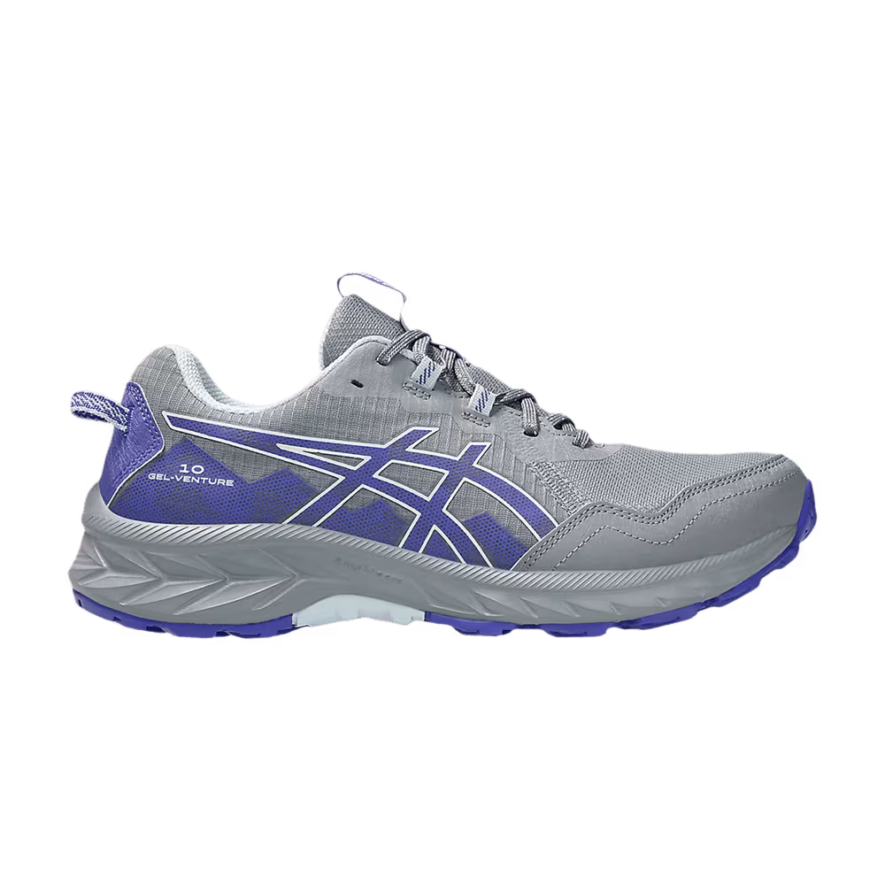 ASICS Women's Gel Venture 10 Wide Gravel Blue Violet