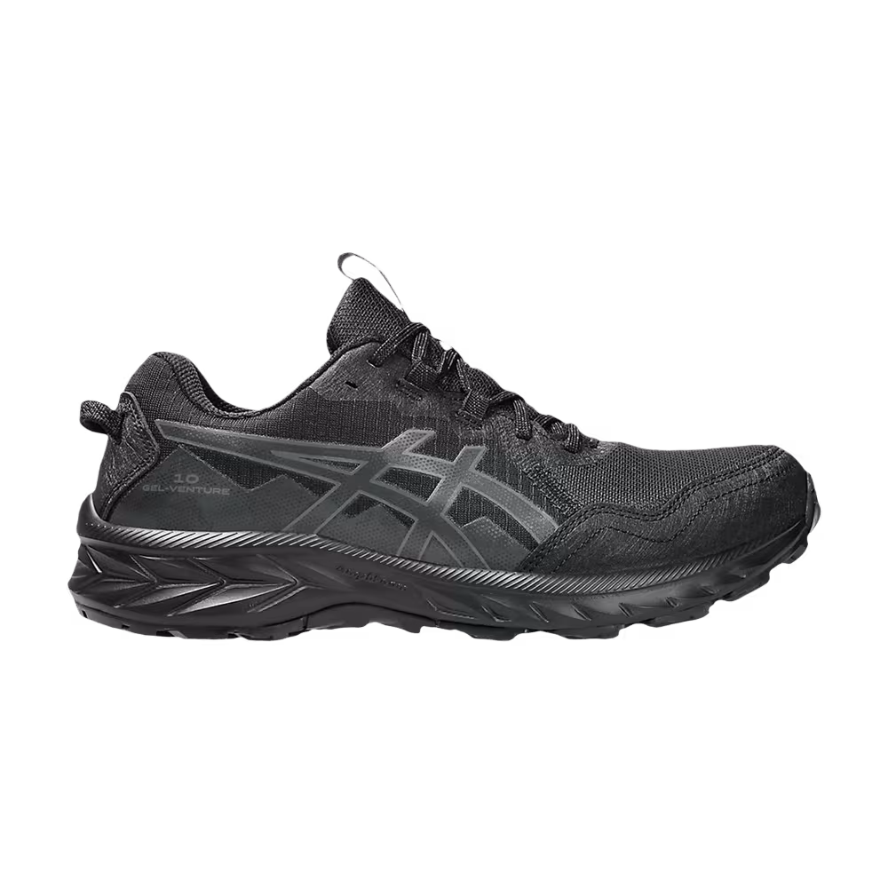ASICS Women's Gel Venture 10 Wide Black Graphite Grey