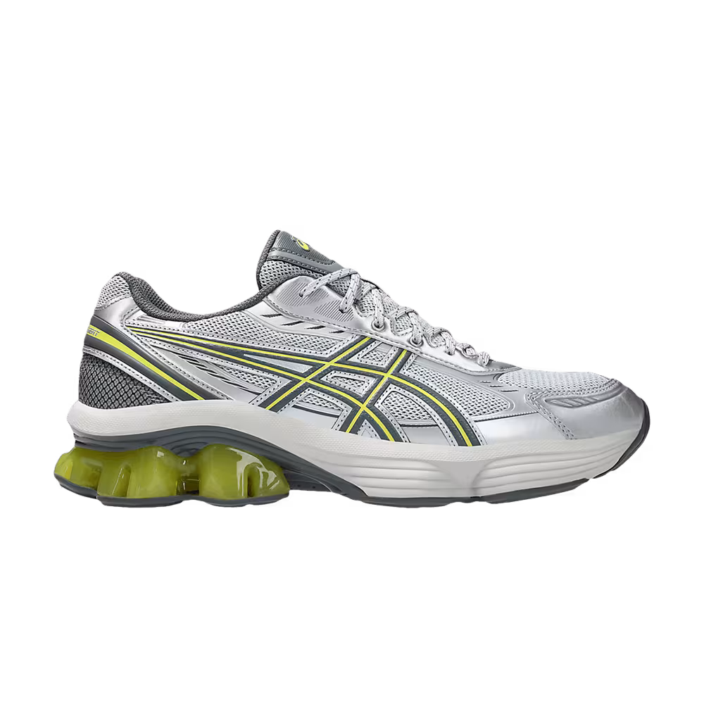 ASICS Gel Kinetic Fluent Glacier Grey Lime