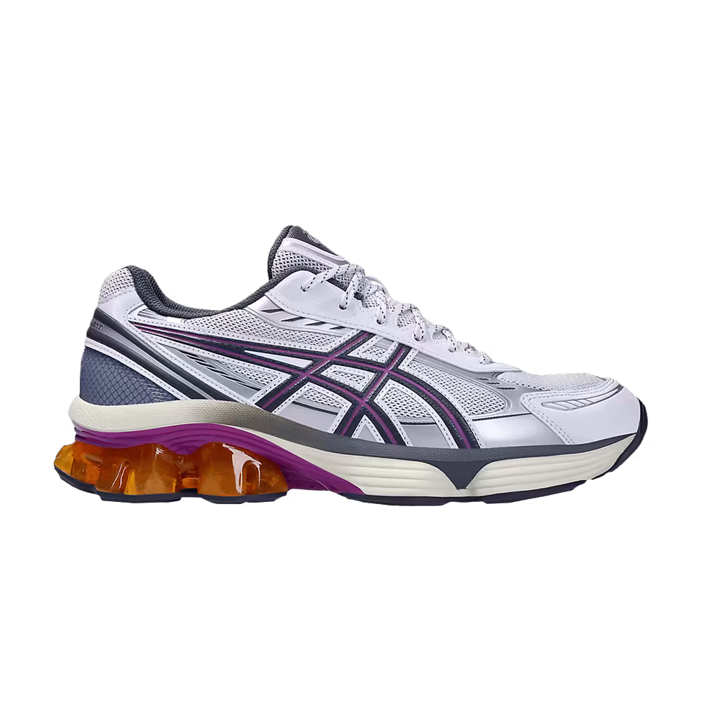 ASICS Gel Kinetic Fluent Truffle Grey Purple