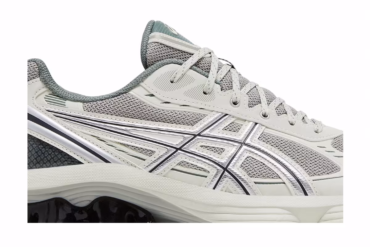 ASICS Gel Kinetic Fluent Seal Grey Pure Silver, view 3