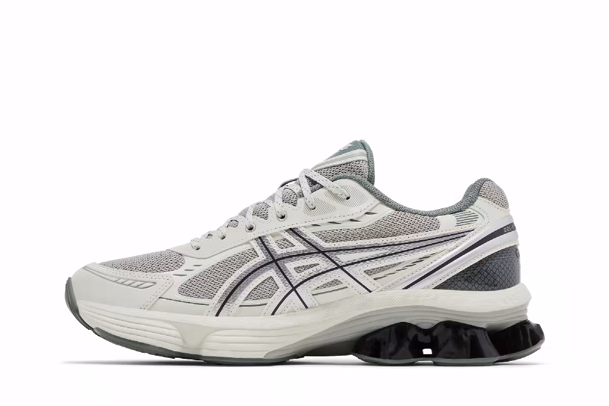 ASICS Gel Kinetic Fluent Seal Grey Pure Silver, view 4