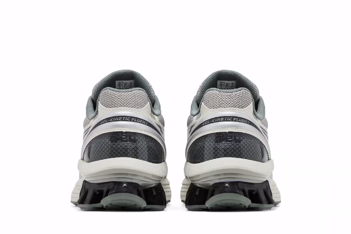 ASICS Gel Kinetic Fluent Seal Grey Pure Silver, view 7