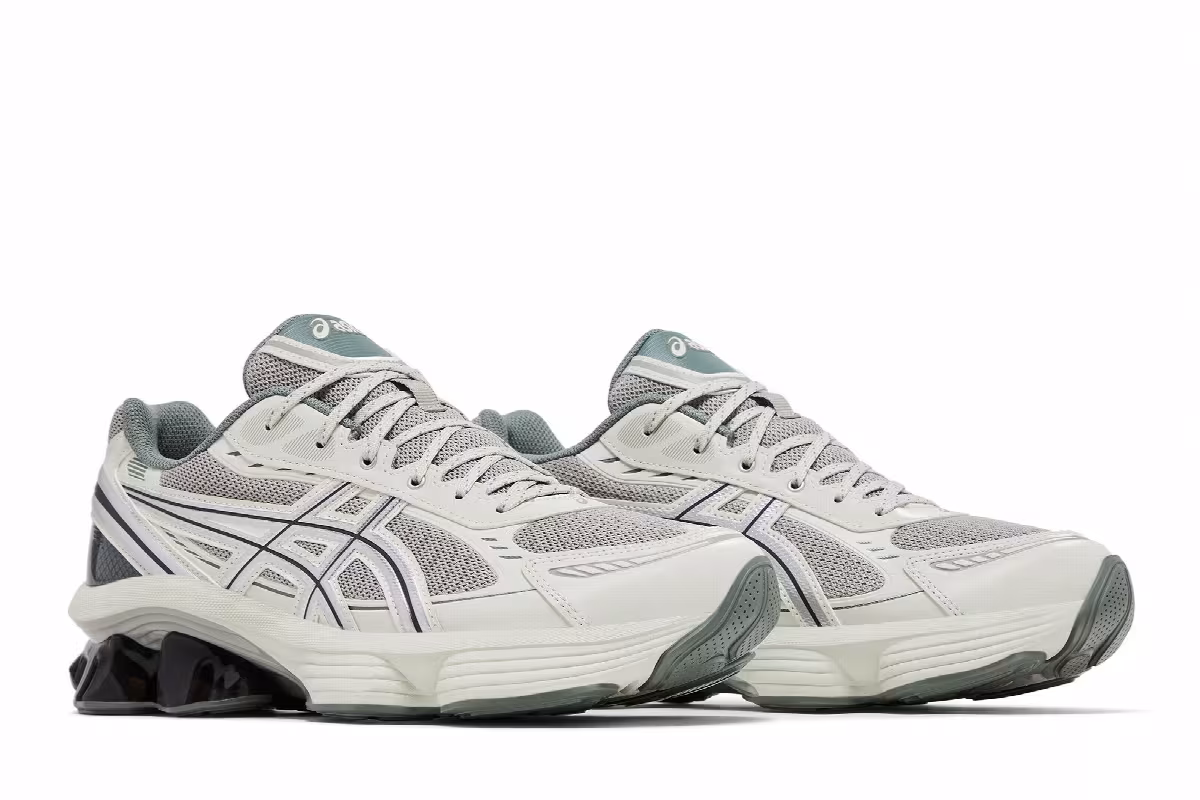 ASICS Gel Kinetic Fluent Seal Grey Pure Silver, view 9