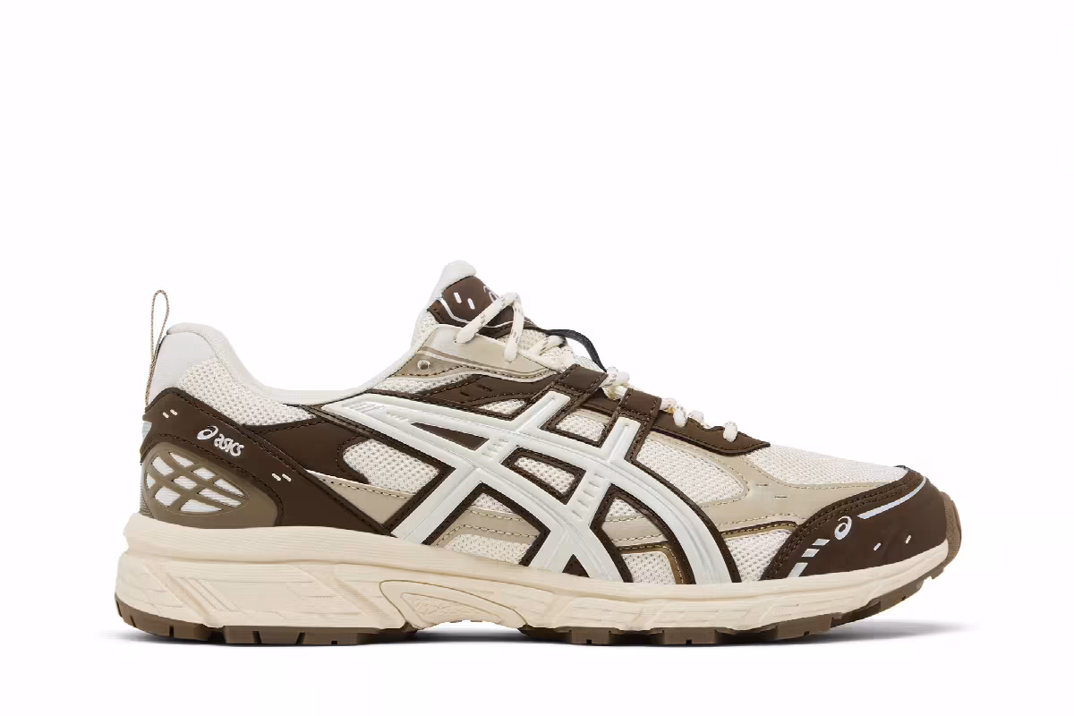 ASICS Gel Nunobiki Cream Brown Storm, view 2