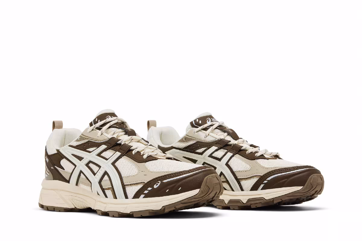 ASICS Gel Nunobiki Cream Brown Storm, view 9
