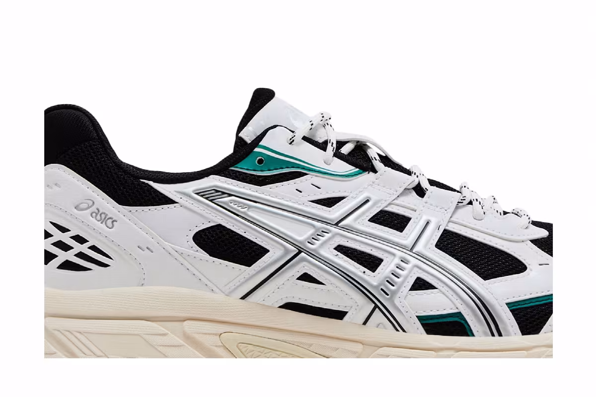 ASICS Gel Nunobiki White Black Pure Silver, view 3