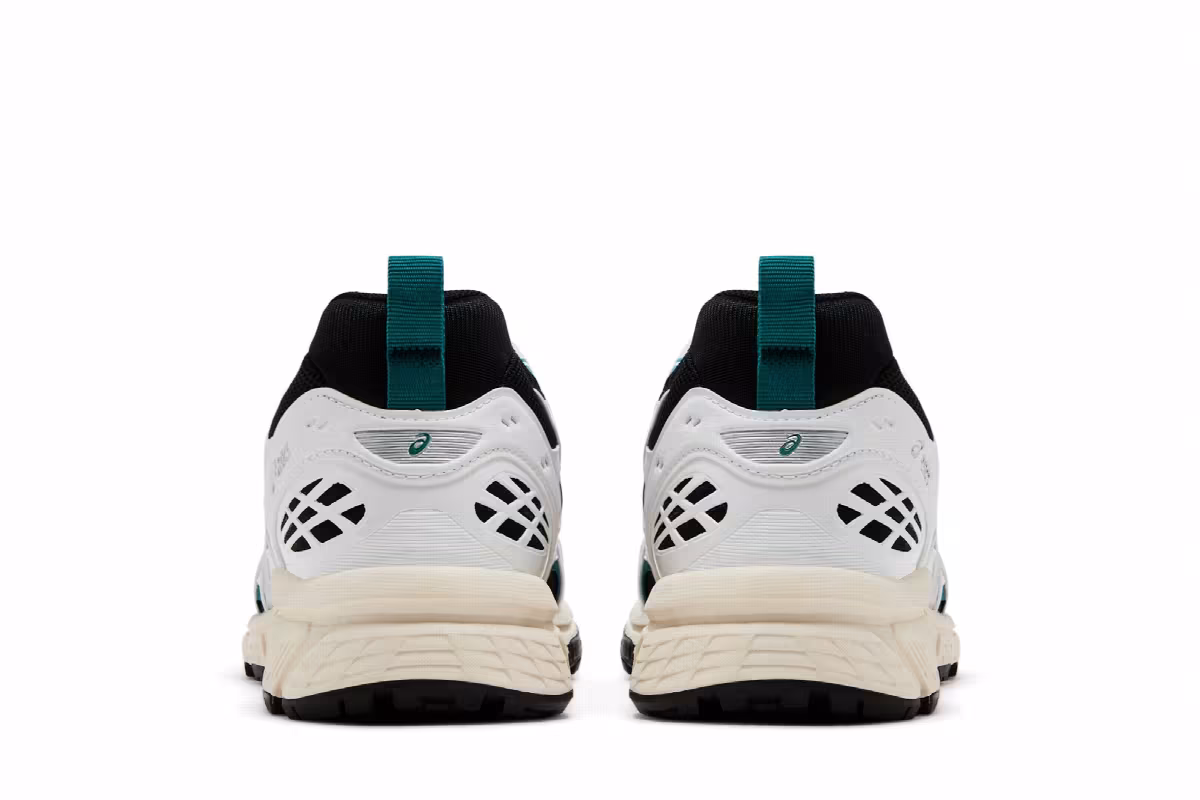 ASICS Gel Nunobiki White Black Pure Silver, view 7