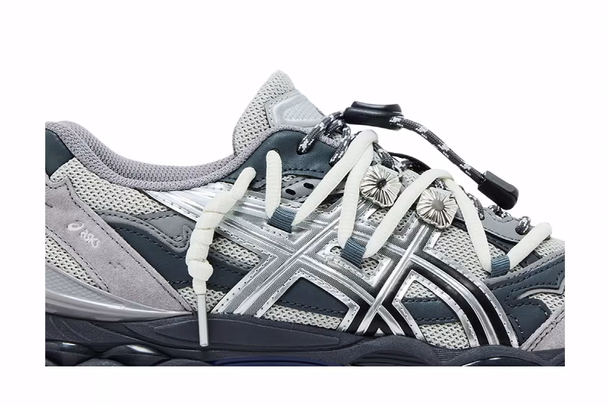 TOGA x ASICS Gel Cumulus 16 TG Grey Black Pure Silver, view 3