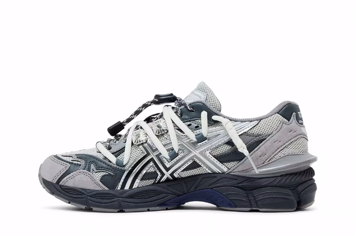 TOGA x ASICS Gel Cumulus 16 TG Grey Black Pure Silver, view 4