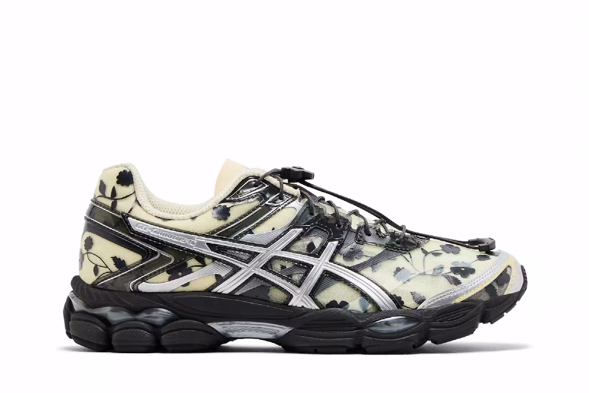 Cecilie Bahnsen x ASICS Gel Cumulus 16 Ivory Black, view 2