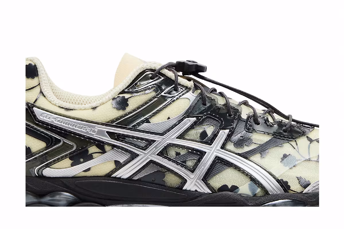 Cecilie Bahnsen x ASICS Gel Cumulus 16 Ivory Black, view 3