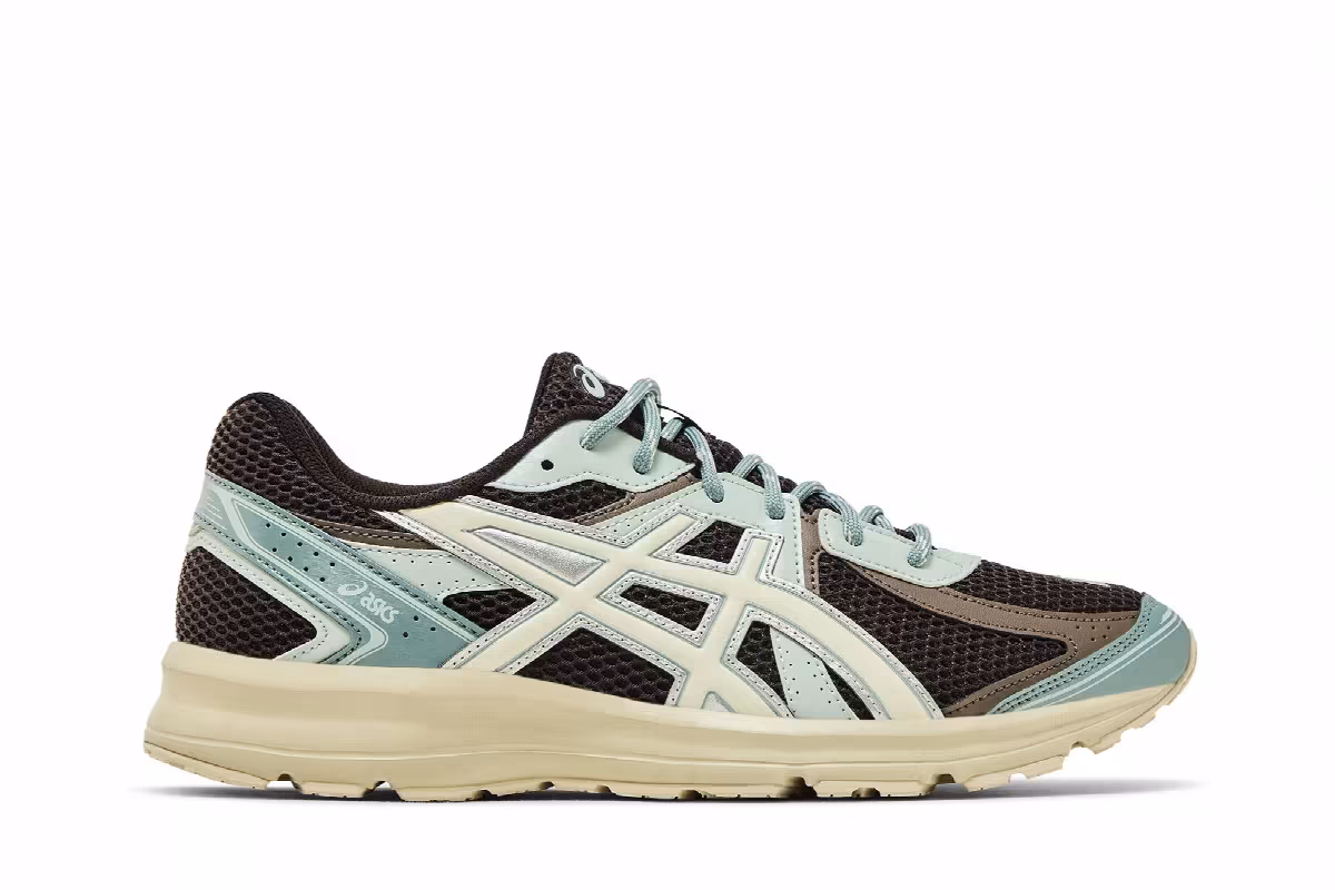 Kith x ASICS Jog 100S Espresso Vanilla Ice, view 2