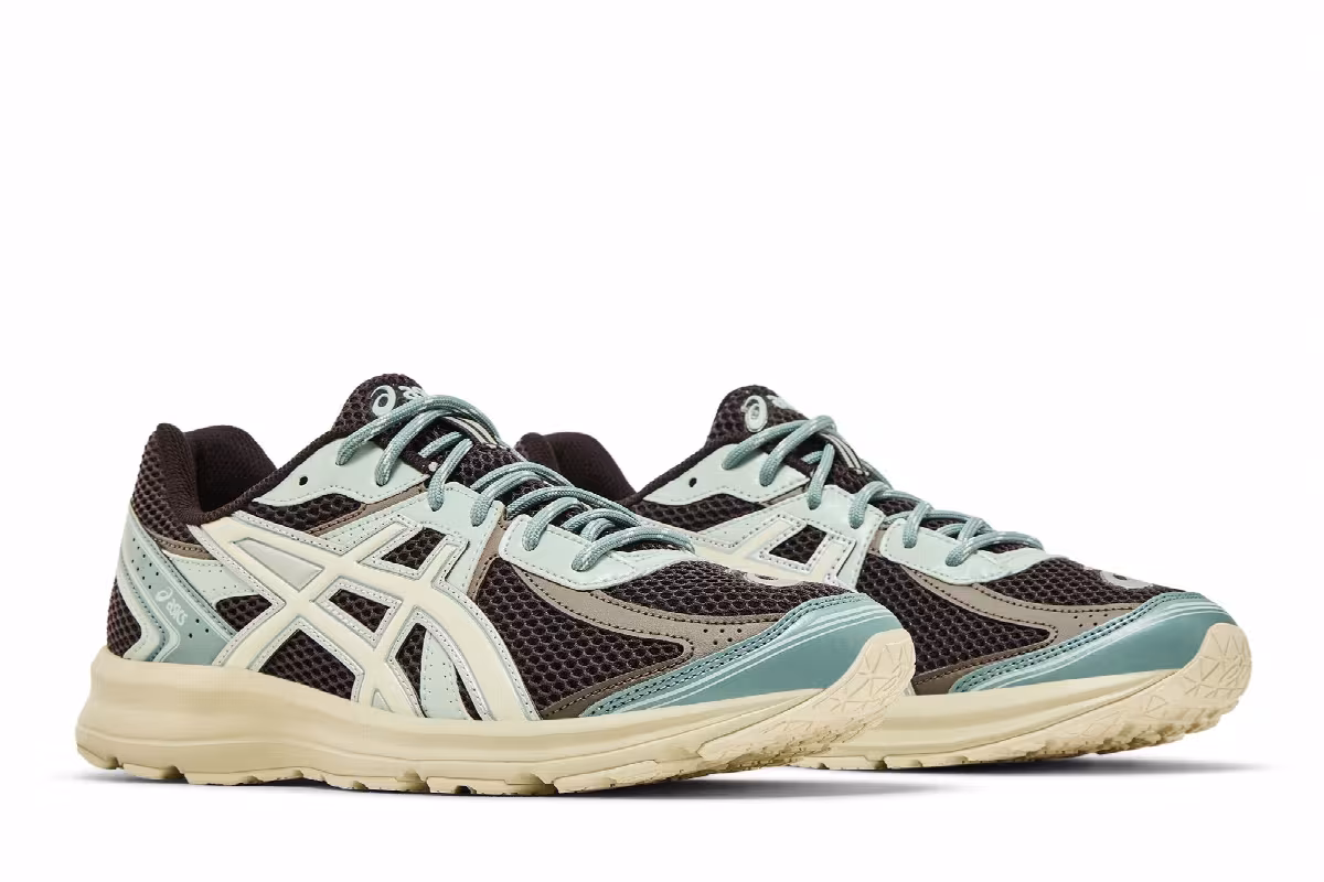 Kith x ASICS Jog 100S Espresso Vanilla Ice, view 9