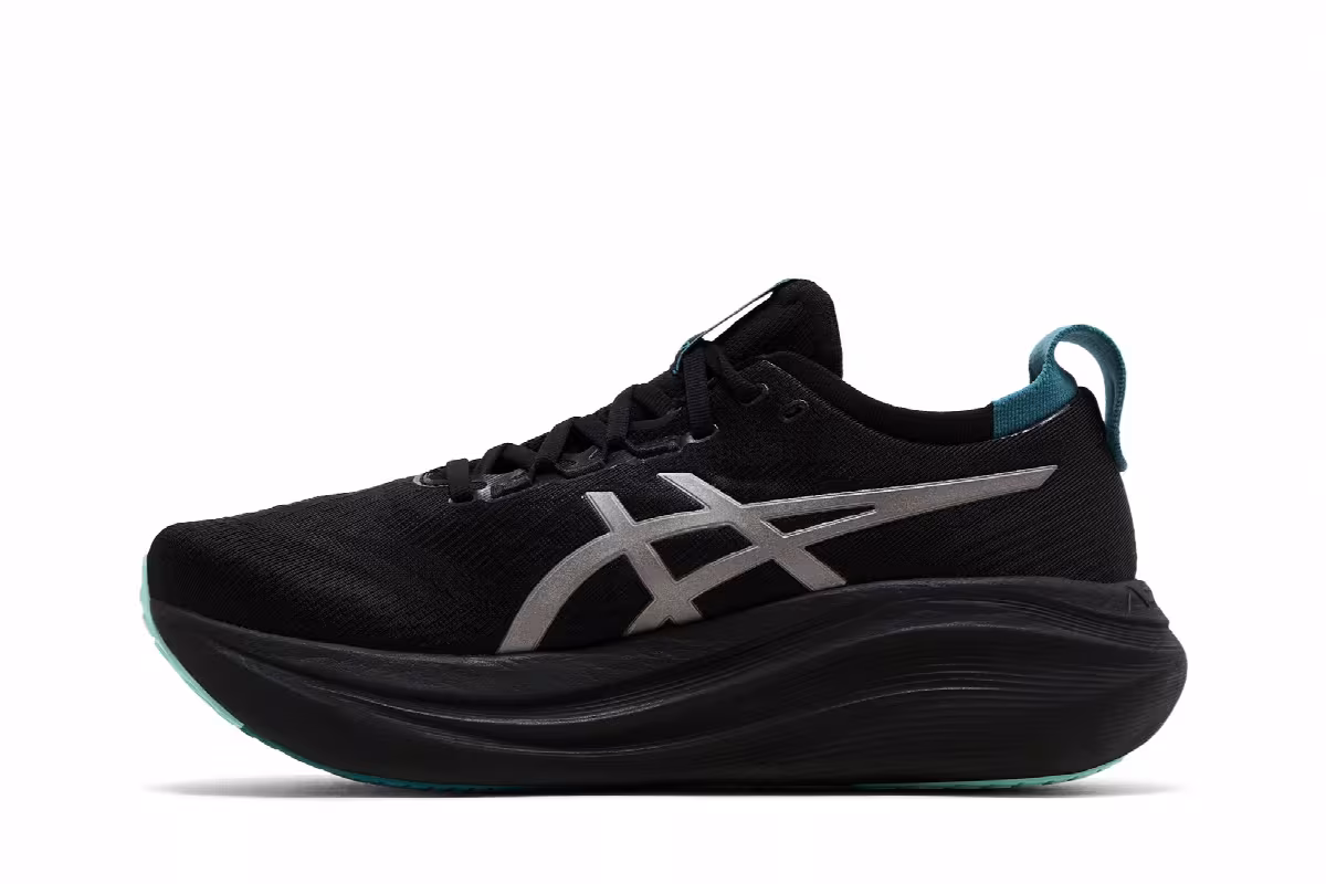 ASICS Gel Nimbus 27 Lite Show Black Clay Grey Blue, view 4