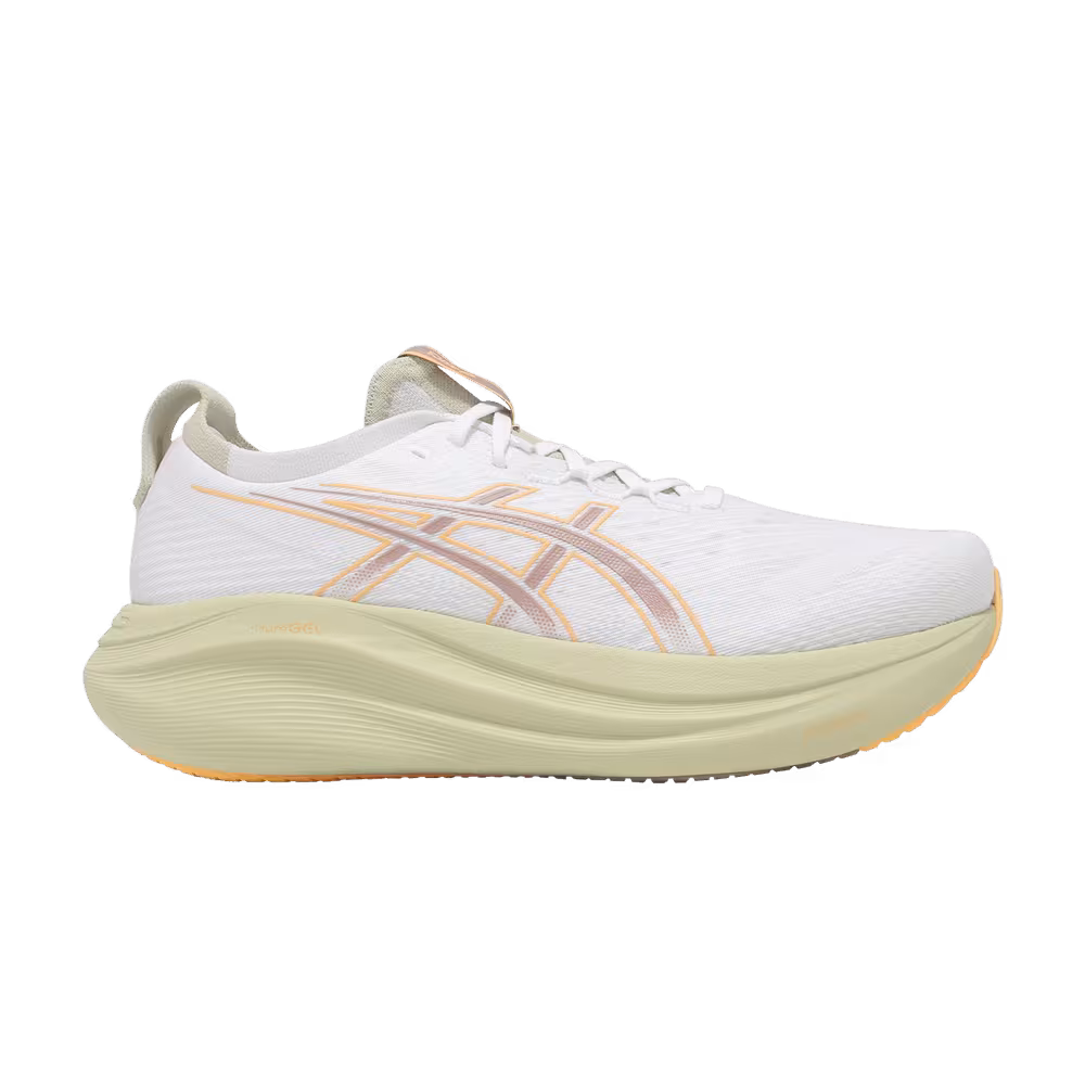 Asics Gel Nimbus 27 Wide White Fawn