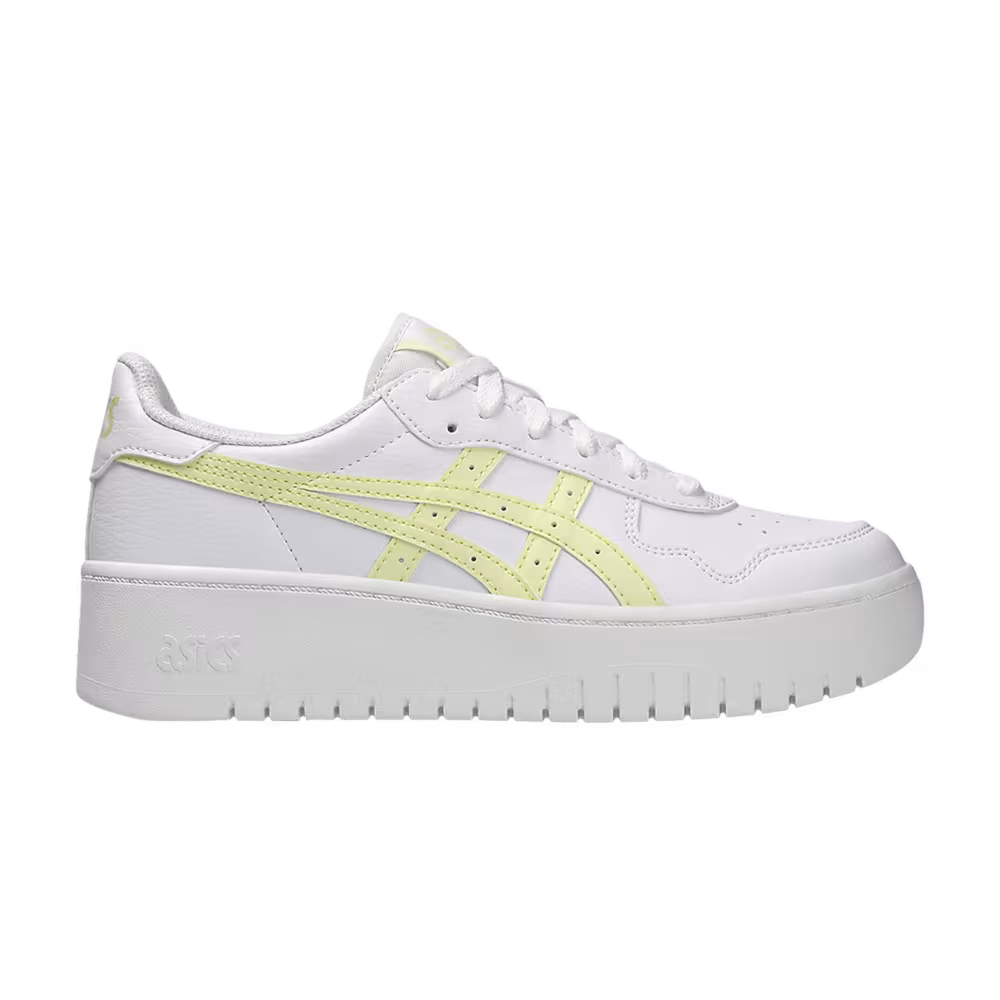 ASICS Women's Japan S PF White Soft Yellow