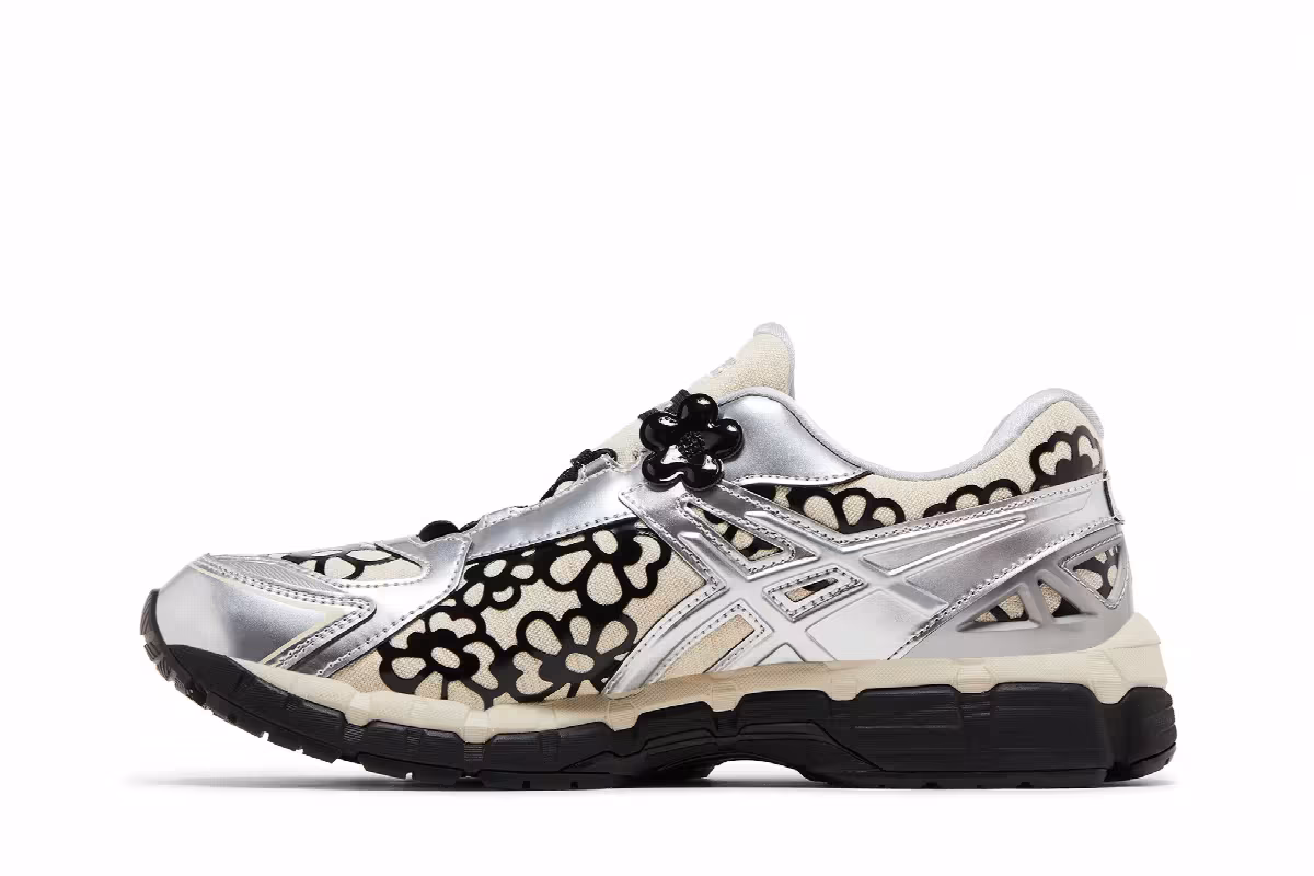 Cecilie Bahnsen x ASICS Gel Kayano 20 Vanilla Pure Silver, view 4