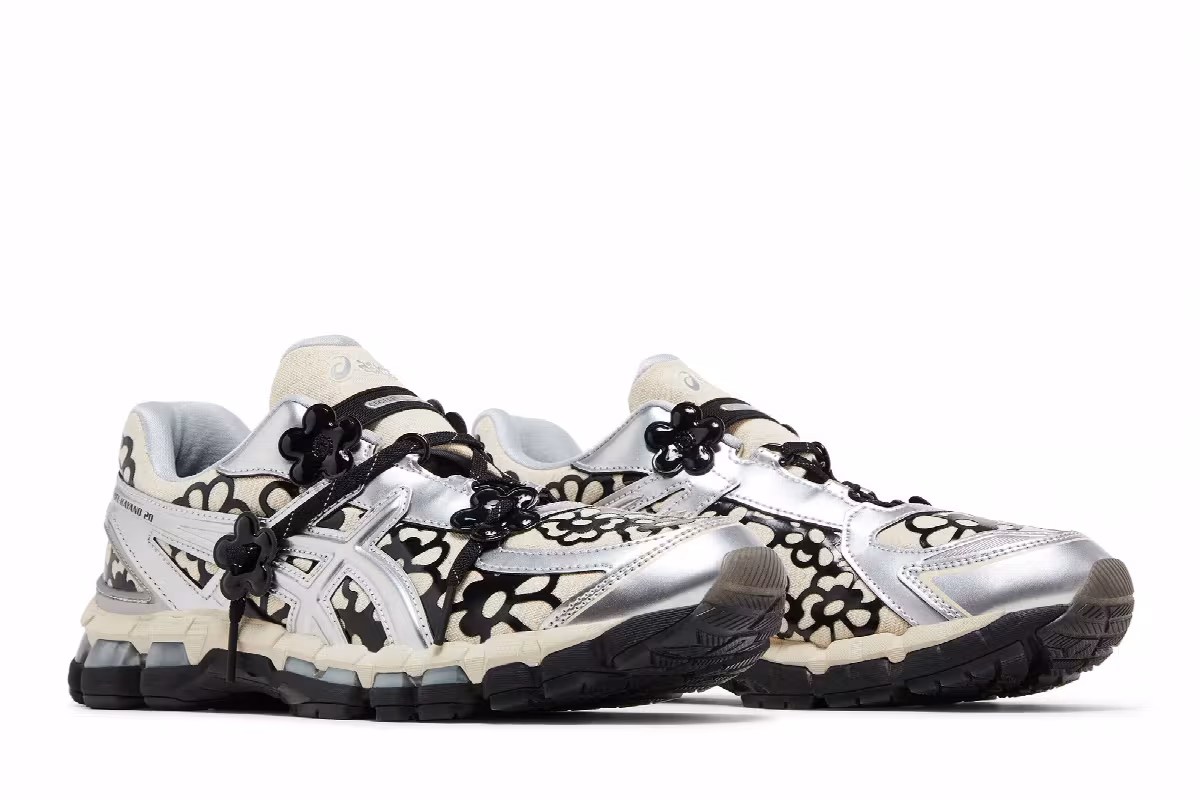 Cecilie Bahnsen x ASICS Gel Kayano 20 Vanilla Pure Silver, view 9