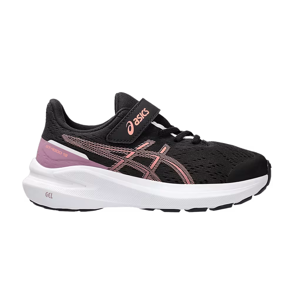 ASICS GT 1000 13 PS Black Sun Coral