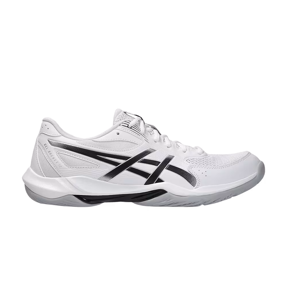 Asics Gel Rocket 12 White Black