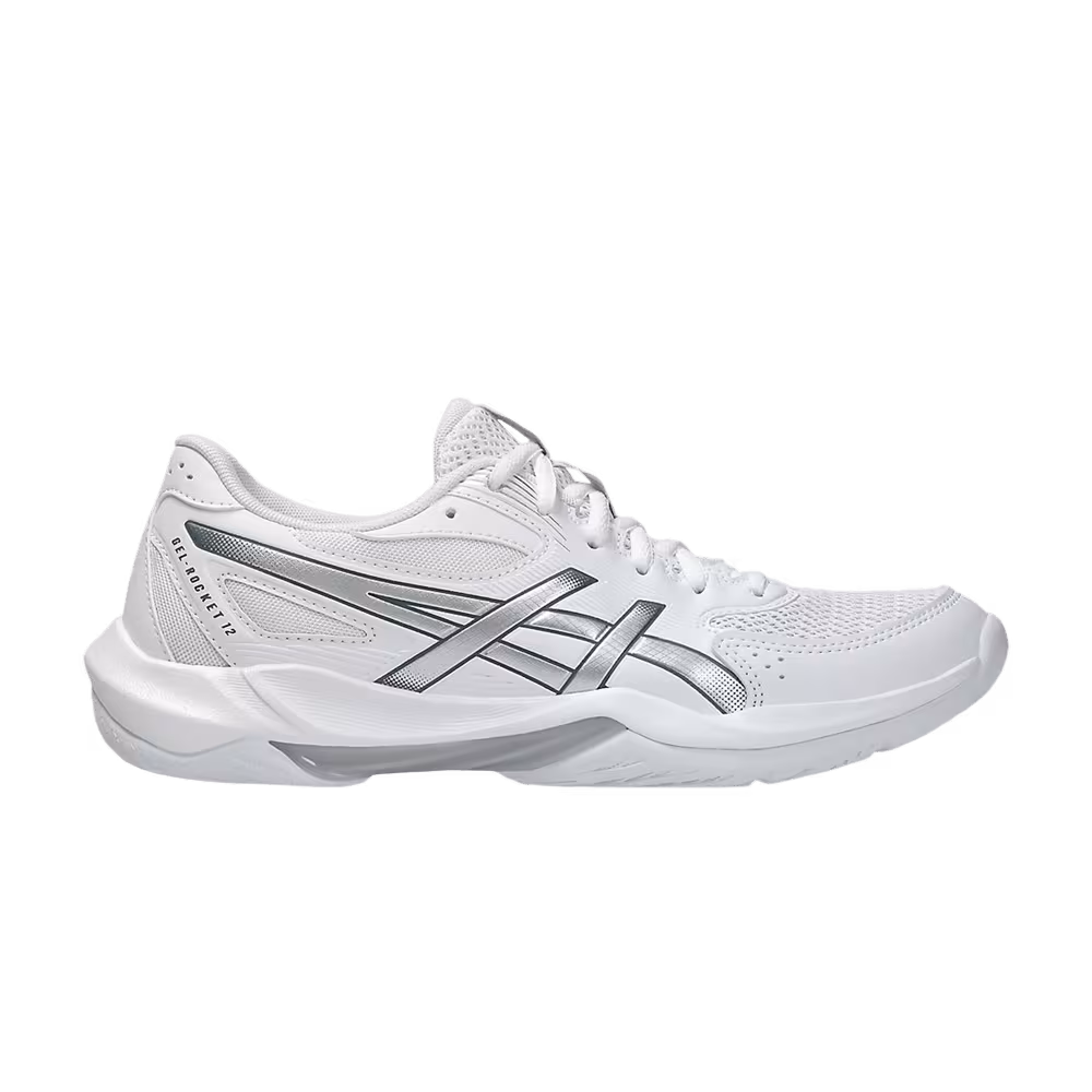 ASICS Women's Gel Rocket 12 White Pure Silver